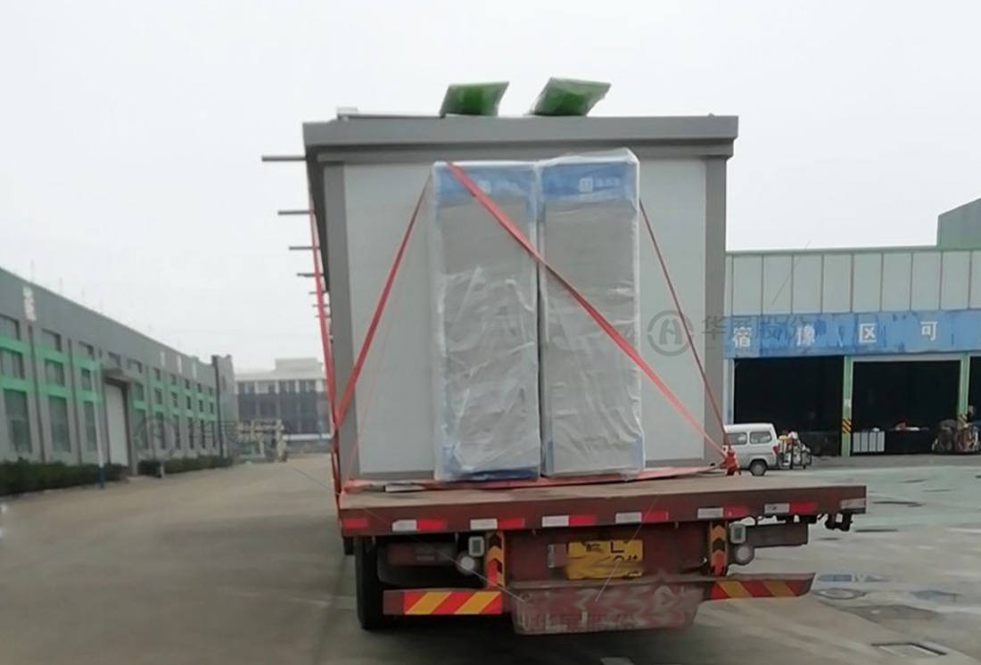 鹽城垃圾分類投放站，四分類垃圾房，智能分類垃圾房，垃圾分類箱房