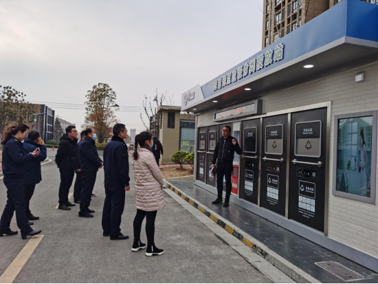 華展貓先生，智能垃圾分類收集房，垃圾分類房廠家
