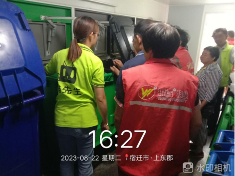 貓先生垃圾分類項目，垃圾分類運營活動，社區(qū)垃圾分類，示范小區(qū)