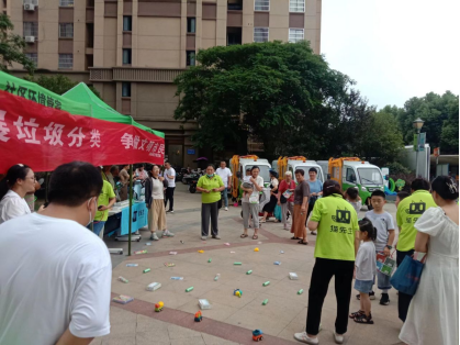貓先生垃圾分類，項目運營，垃圾分類宣導(dǎo)活動，垃圾分類志愿活動