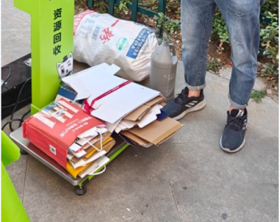貓先生廢品回收，智能再生資源回收站，廢品回收箱價格，收集柜生產(chǎn)廠家