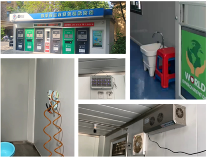 江蘇智能分類垃圾房，清潔小屋，垃圾分類收集站生產(chǎn)廠家